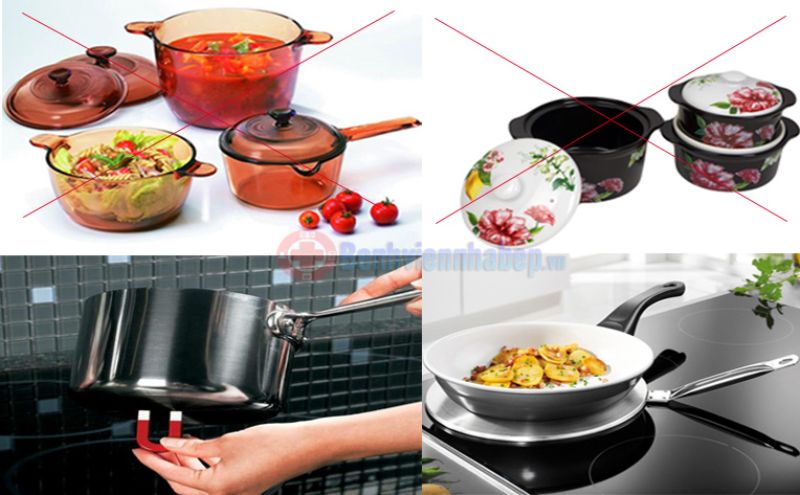 Cách để bếp từ không kén nồi