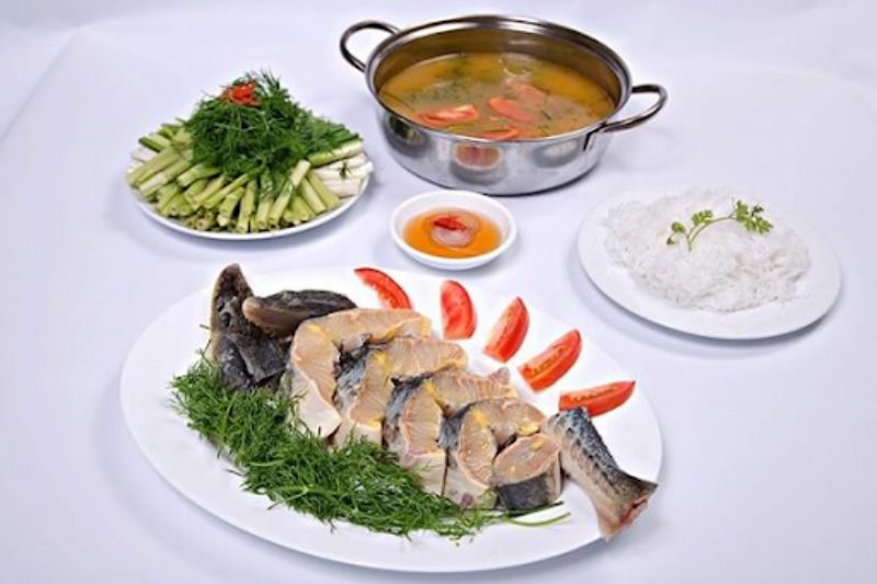 Lẩu cá tầm ngon ngọt tuyệt