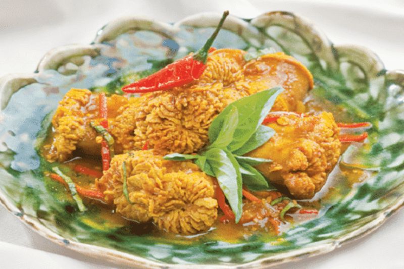 Trứng cá om nghệ