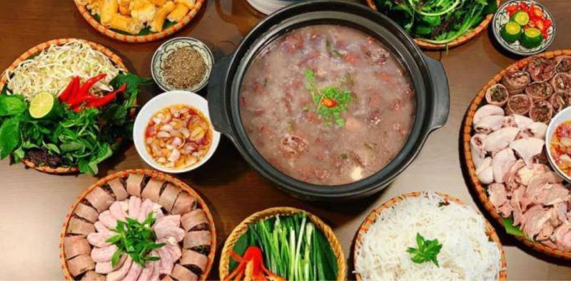 Lẩu cháo lòng
