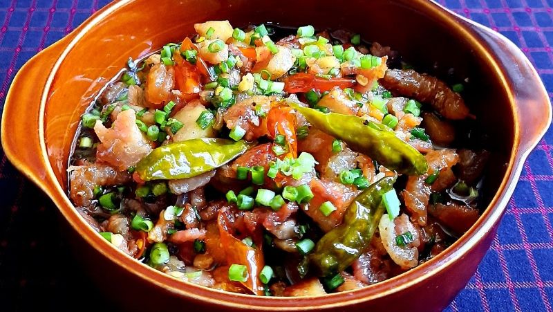 Món ăn có vị mặn ngọt đậm đà