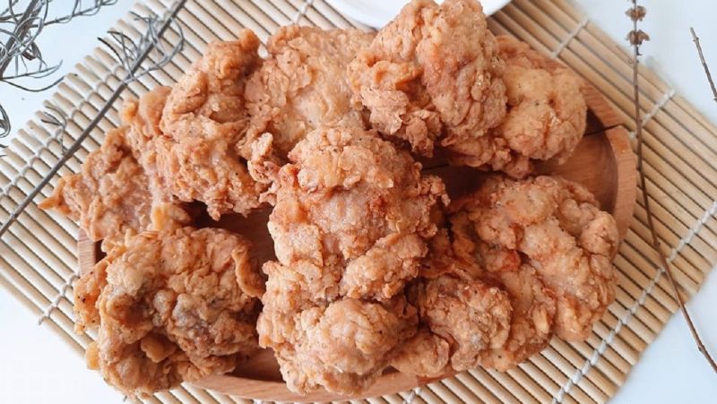 Cách làm món gà chiên giòn không cay