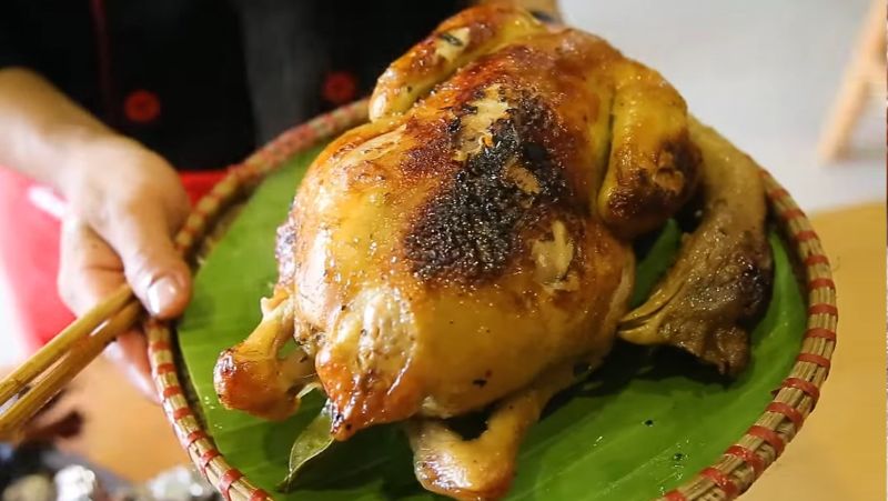 Gà nướng đất sét